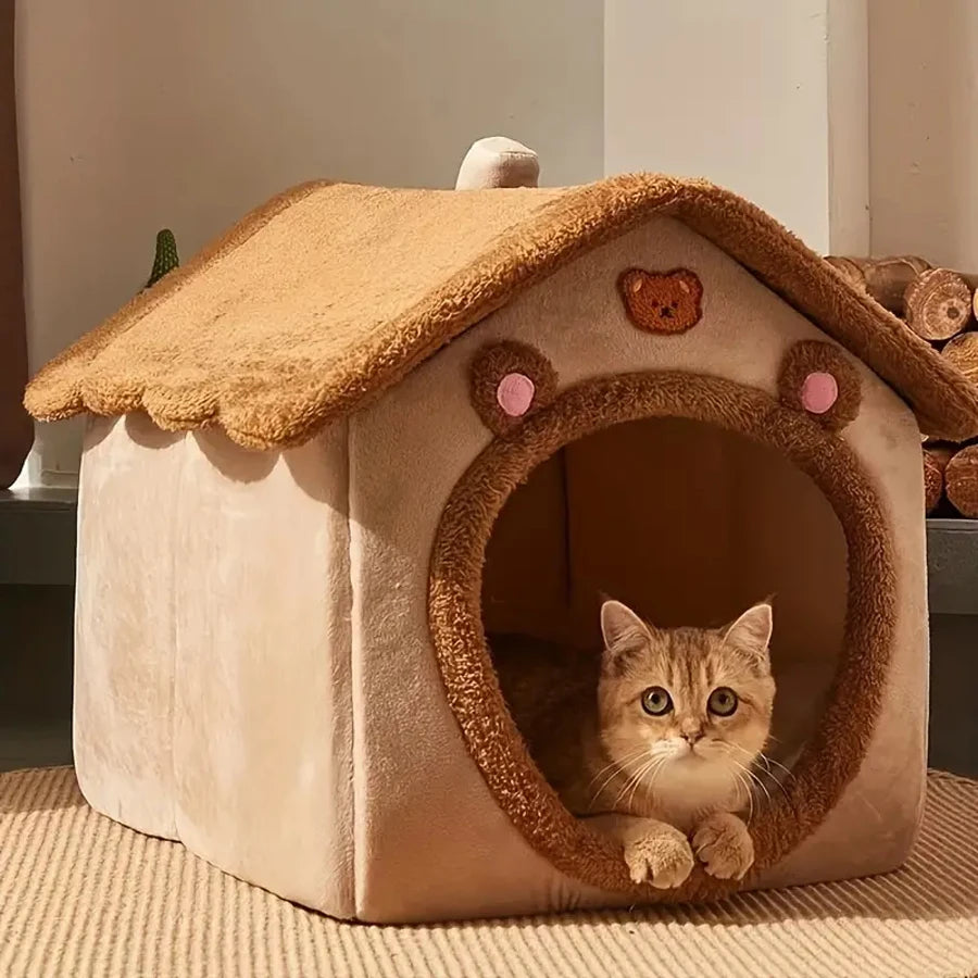 π Foldable Pet House β Washable, Comfortable, and Perfect for Cats and Small Dogs