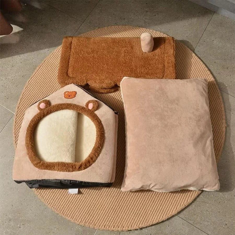 π Foldable Pet House β Washable, Comfortable, and Perfect for Cats and Small Dogs