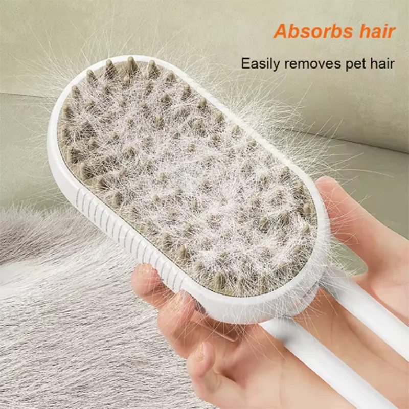 Pet Grooming Comb – Soft Massage Brush for Cats, Dogs & Puppies