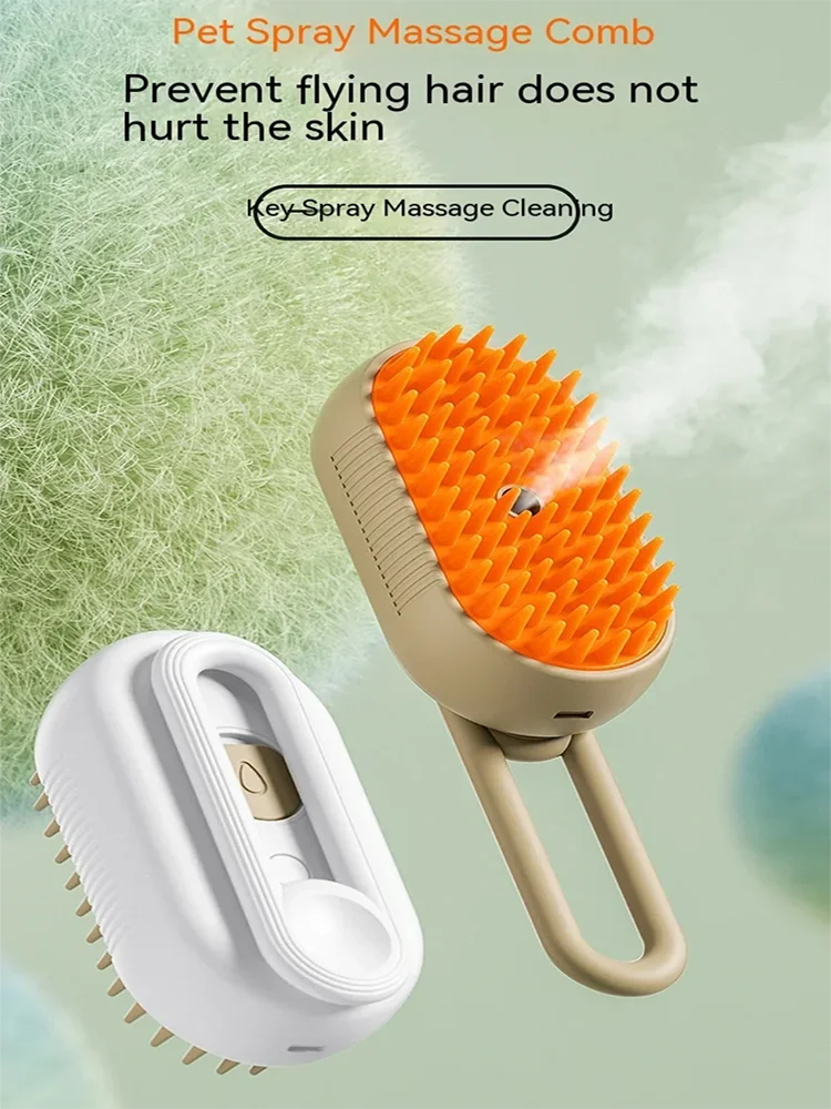 Pet Grooming Comb – Soft Massage Brush for Cats, Dogs & Puppies