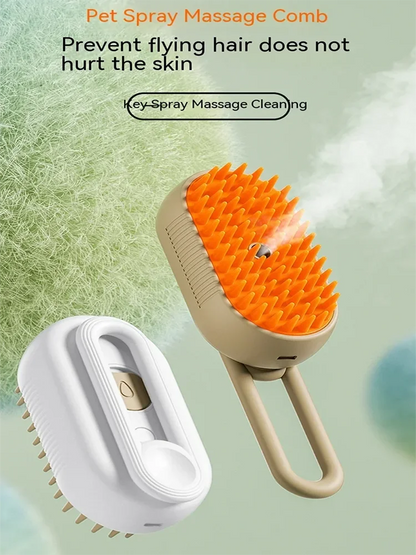Pet Grooming Comb – Soft Massage Brush for Cats, Dogs & Puppies