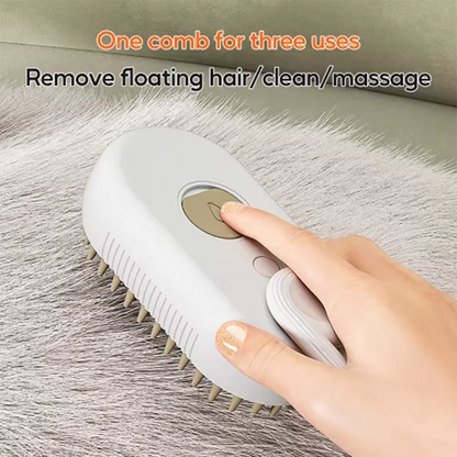 Pet Grooming Comb – Soft Massage Brush for Cats, Dogs & Puppies