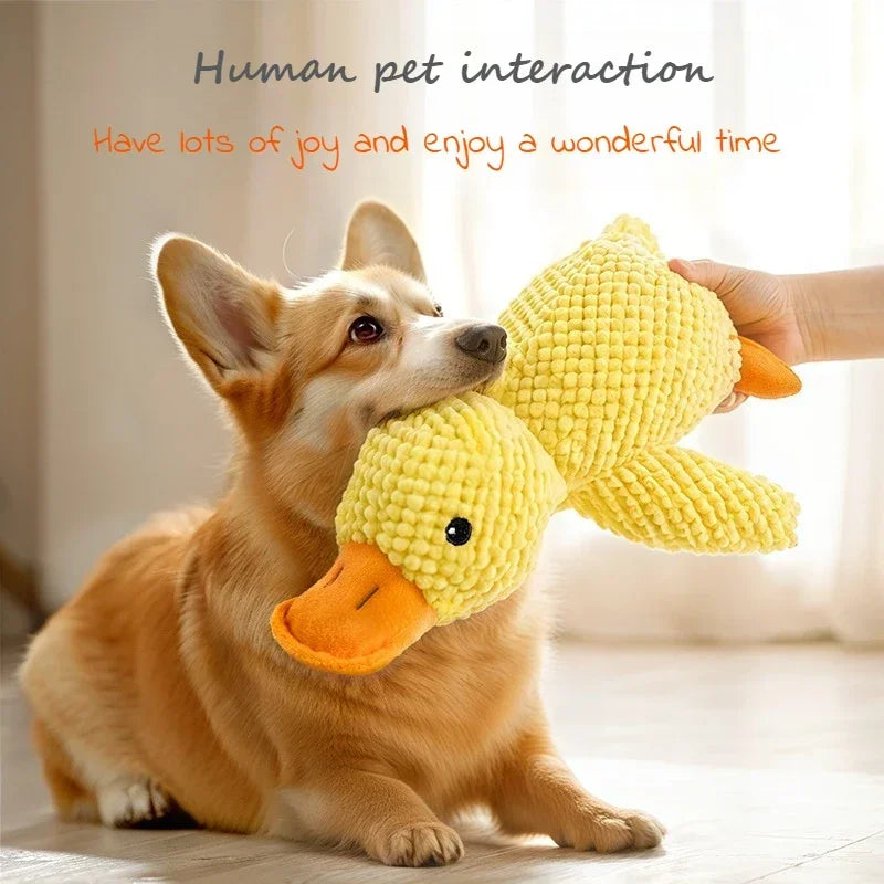 Dog Toys Plush Squeaky Chew Proof-Self-Entertaining Puppy Teething Toys Durable Interactive Boredom Relief for Medium Small Dogs